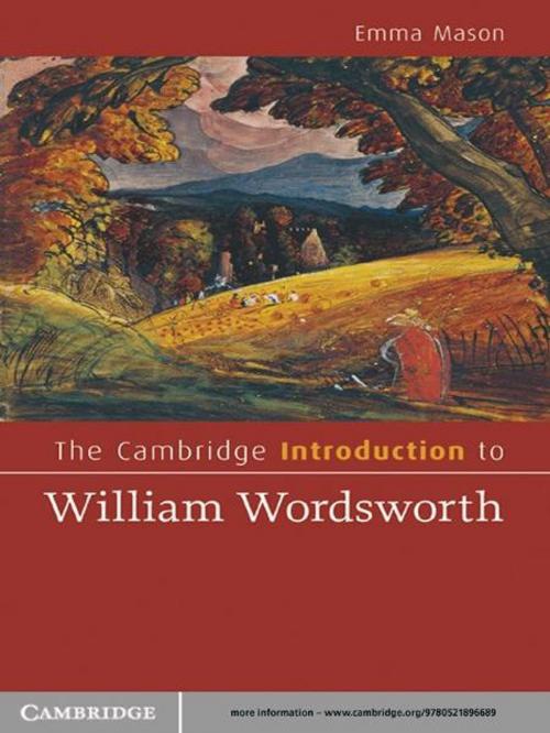 Cover of the book The Cambridge Introduction to William Wordsworth by Emma Mason, Cambridge University Press