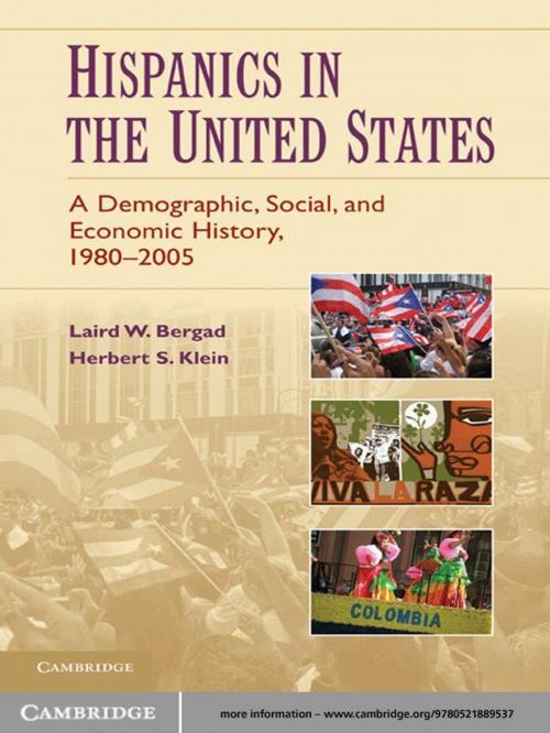 Cover of the book Hispanics in the United States by Laird W. Bergad, Herbert S. Klein, Cambridge University Press