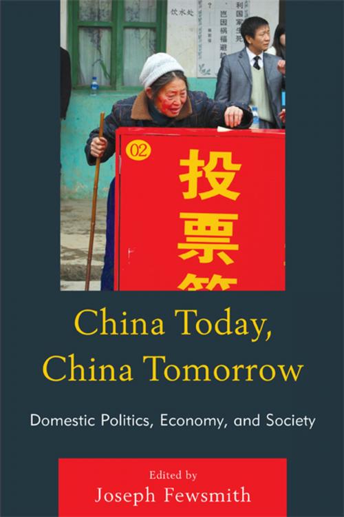 Cover of the book China Today, China Tomorrow by , Rowman & Littlefield Publishers