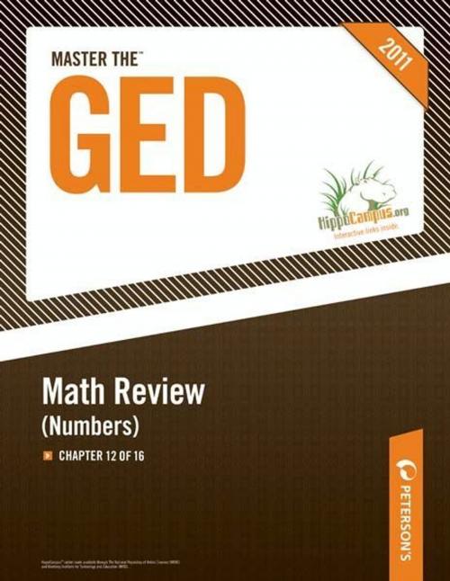 Cover of the book Master the GED: Math Review--Numbers: Chapter 12 of 16 by Peterson's, Peterson's