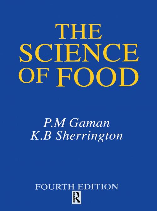 Cover of the book Science of Food by K. B. Sherrington, P. M. Gaman, Taylor and Francis