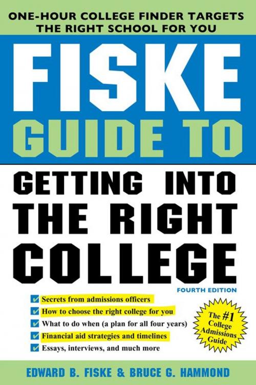 Cover of the book Fiske Guide to Getting into the Right College by Edward Fiske, Bruce Hammond, Sourcebooks