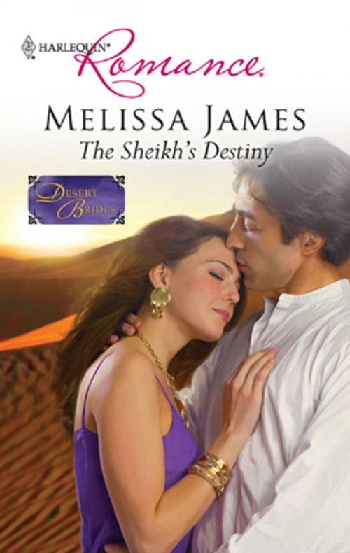 Cover of the book The Sheikh's Destiny by Melissa James, Harlequin