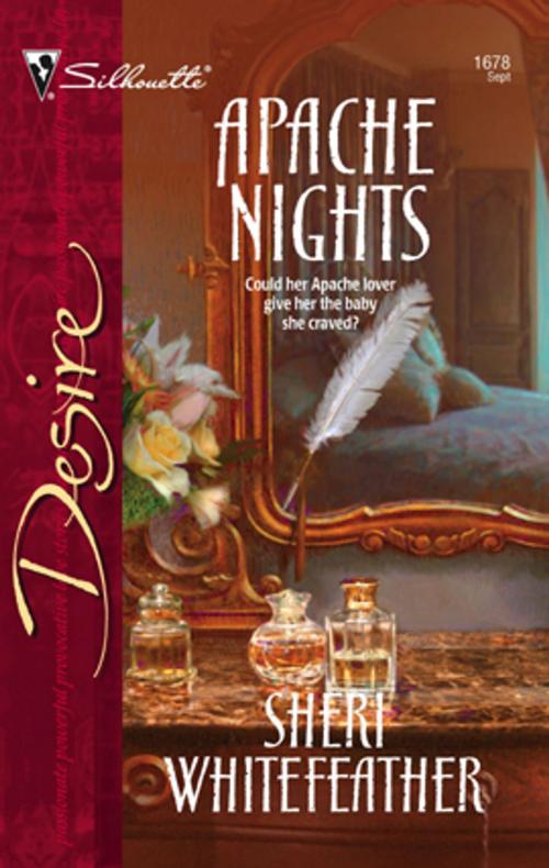Cover of the book Apache Nights by Sheri WhiteFeather, Silhouette