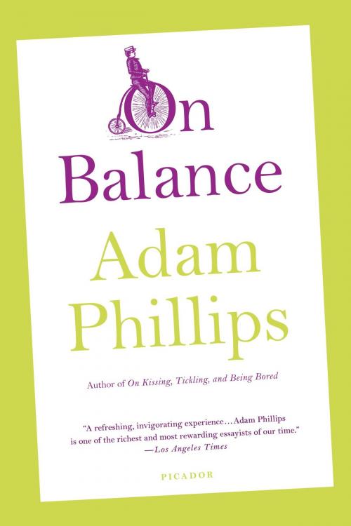 Cover of the book On Balance by Adam Phillips, Farrar, Straus and Giroux