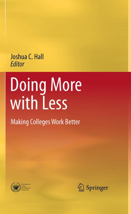 Cover of the book Doing More with Less by , Springer New York