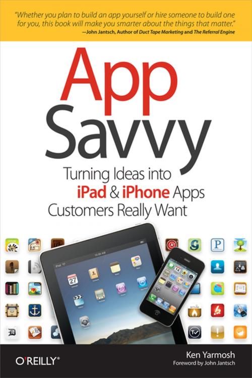 Cover of the book App Savvy by Ken Yarmosh, O'Reilly Media