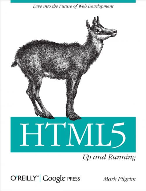 Cover of the book HTML5: Up and Running by Mark Pilgrim, O'Reilly Media