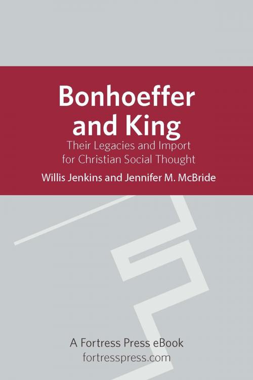 Cover of the book Bonhoeffer and King by Willis Jenkins, Fortress Press