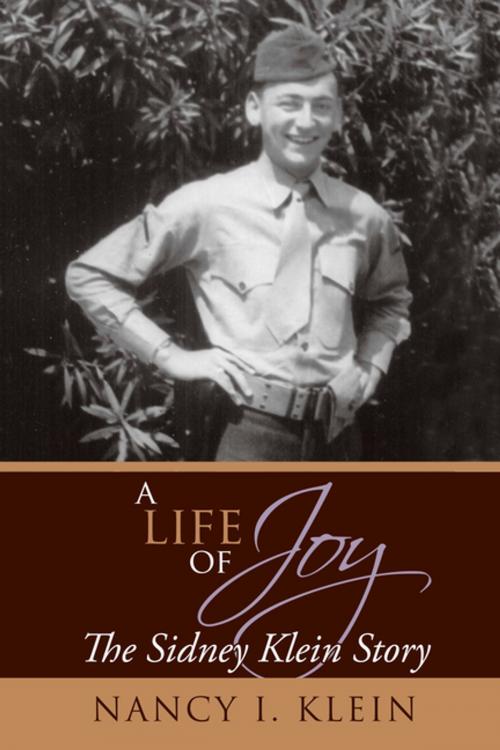 Cover of the book A Life of Joy by Nancy I. Klein, AuthorHouse