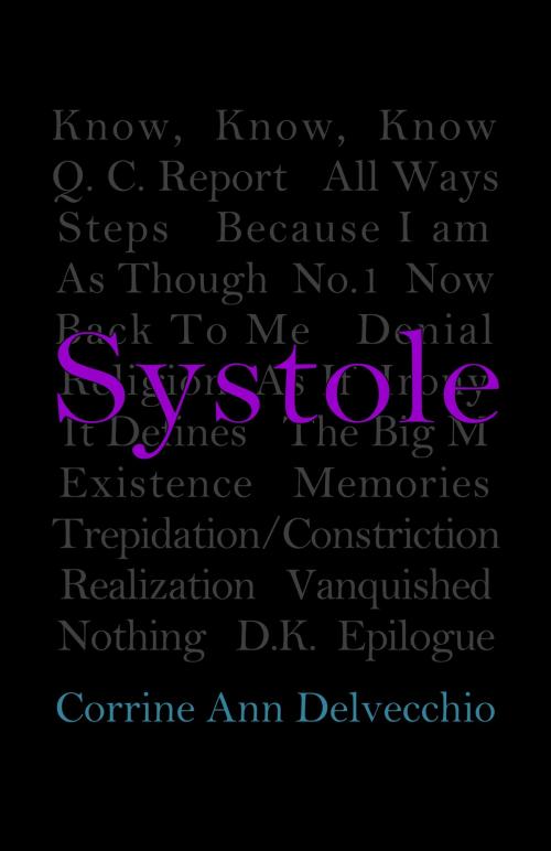 Cover of the book Systole by Corrine Ann Delvecchio, Corrine Ann Delvecchio