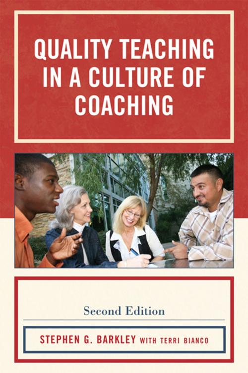 Cover of the book Quality Teaching in a Culture of Coaching by Stephen G. Barkley, Terri Bianco, R&L Education