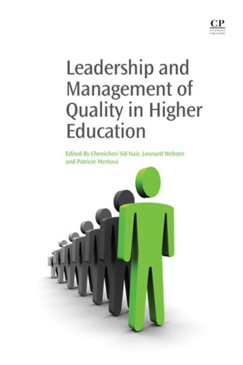 Cover of the book Leadership and Management of Quality in Higher Education by , Elsevier Science