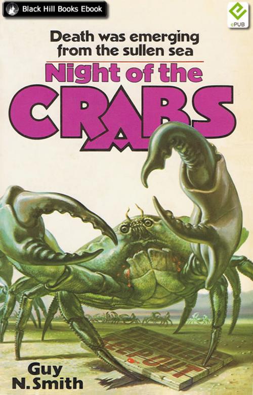 Cover of the book Night of the Crabs by Guy N Smith, Black Hill Books