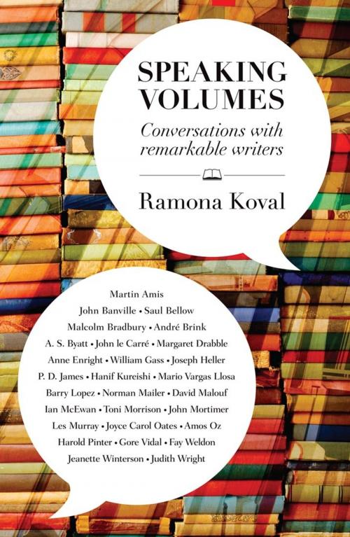 Cover of the book Speaking Volumes by Ramona Koval, Scribe Publications Pty Ltd