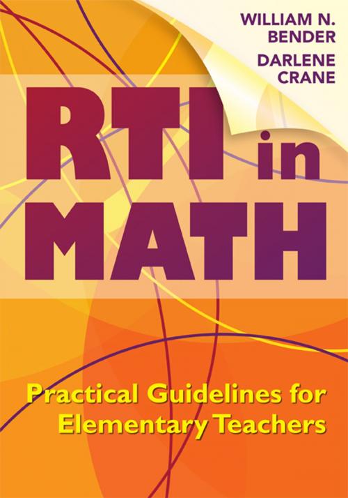 Cover of the book RTI in Math by Wiliam N. Bender, Darlene N. Crane, Solution Tree Press