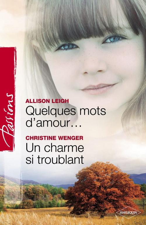 Cover of the book Quelques mots d'amour - Un charme si troublant (Harlequin Passions) by Allison Leigh, Christine Wenger, Harlequin