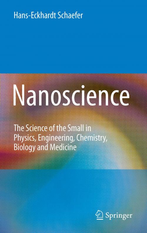 Cover of the book Nanoscience by Hans-Eckhardt Schaefer, Springer Berlin Heidelberg