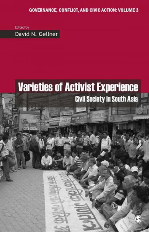 Cover of the book Varieties of Activist Experience by , SAGE Publications
