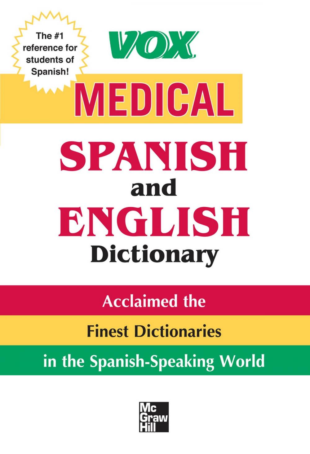Big bigCover of Vox Medical Spanish and English Dictionary