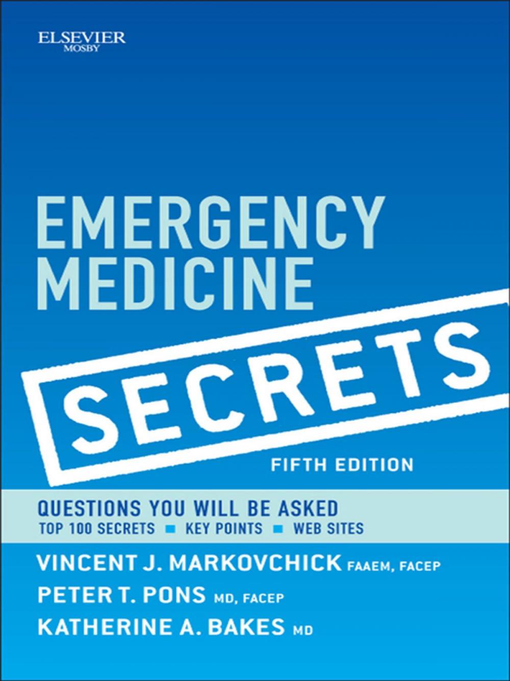 Big bigCover of Emergency Medicine Secrets E-Book