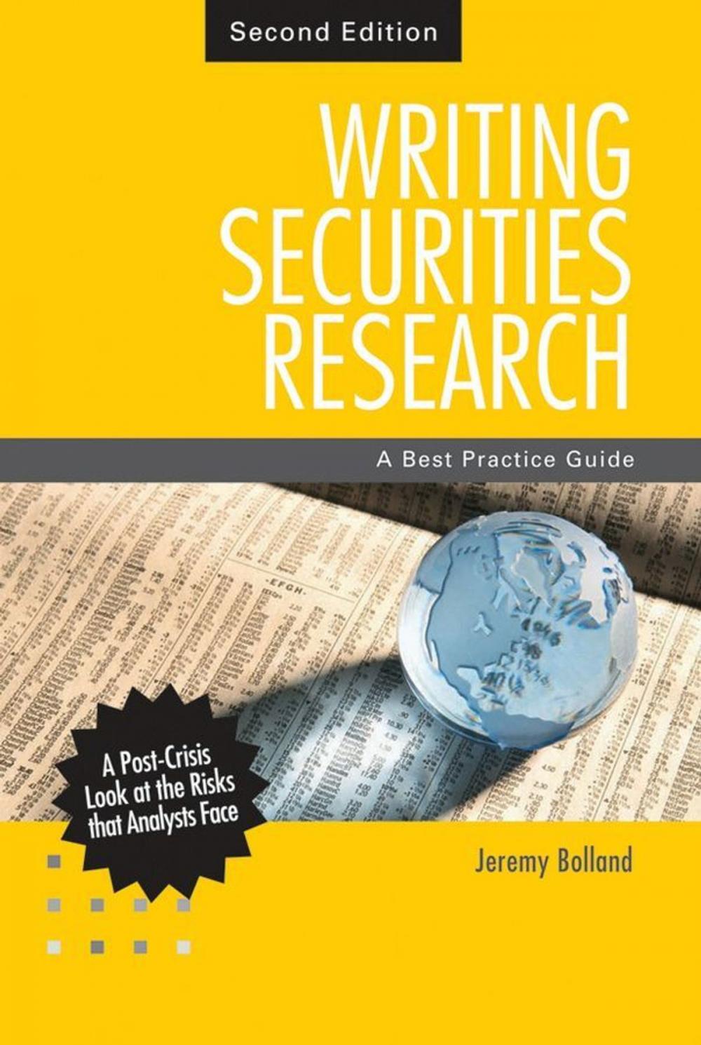 Big bigCover of Writing Securities Research