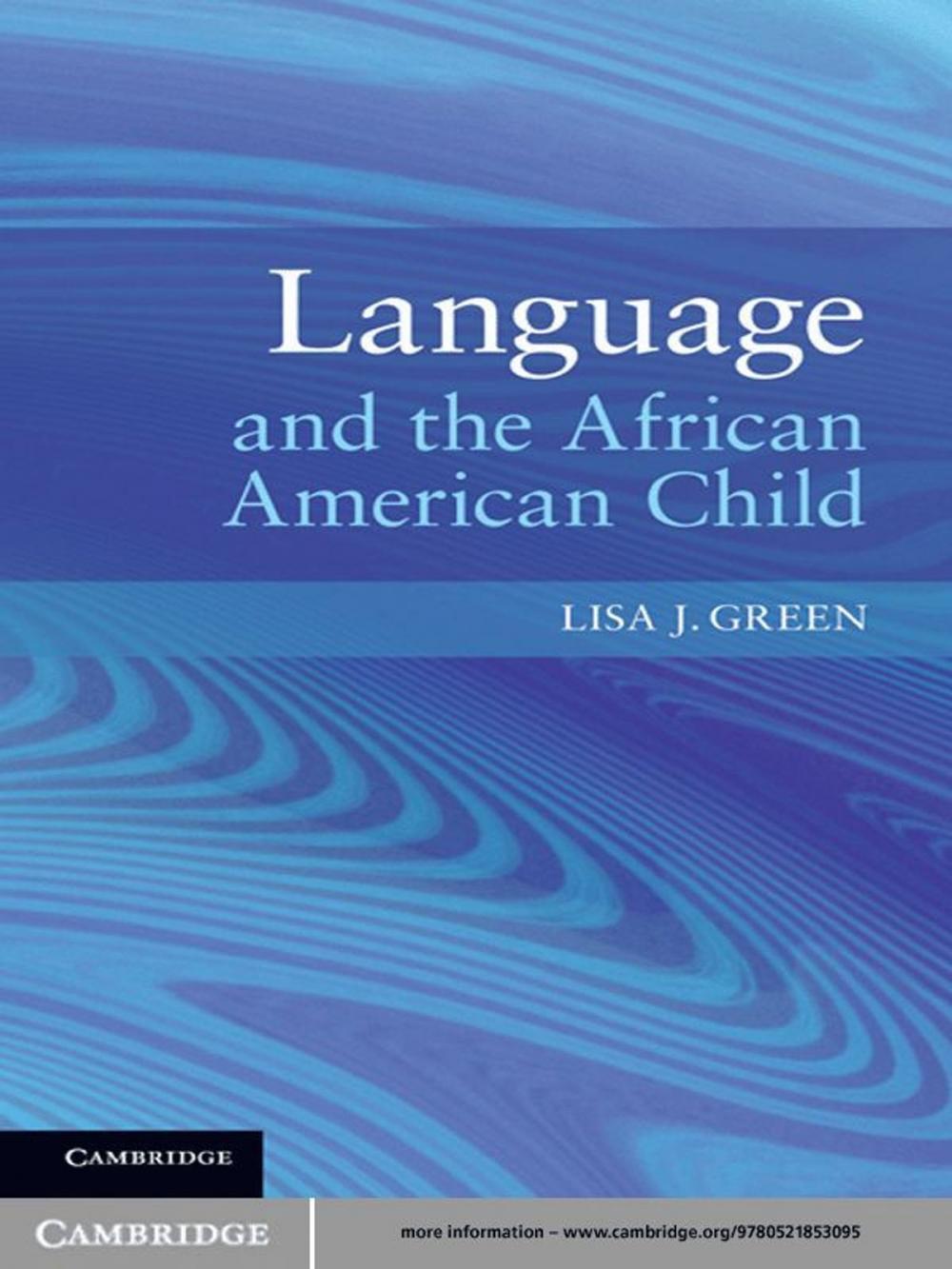 Big bigCover of Language and the African American Child