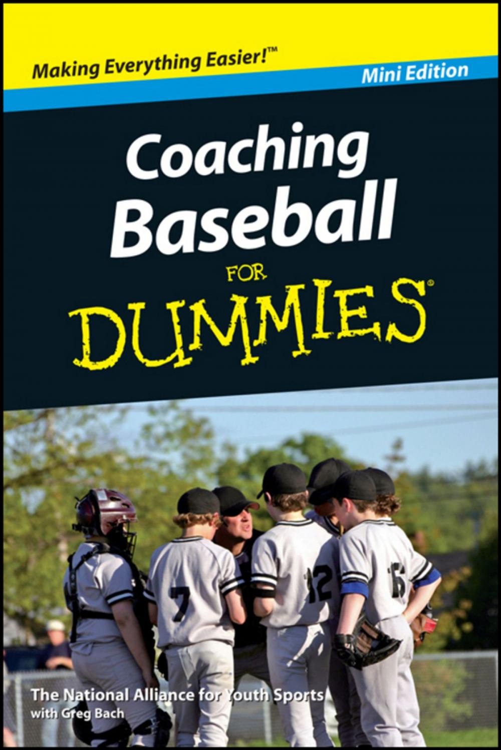 Big bigCover of Coaching Baseball For Dummies, Mini Edition