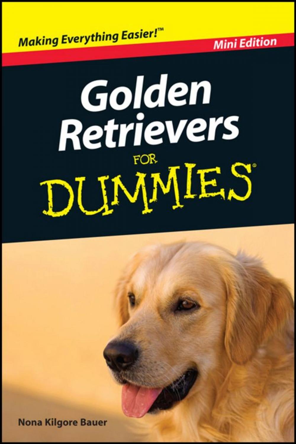 Big bigCover of Golden Retrievers For Dummies?, Mini Edition