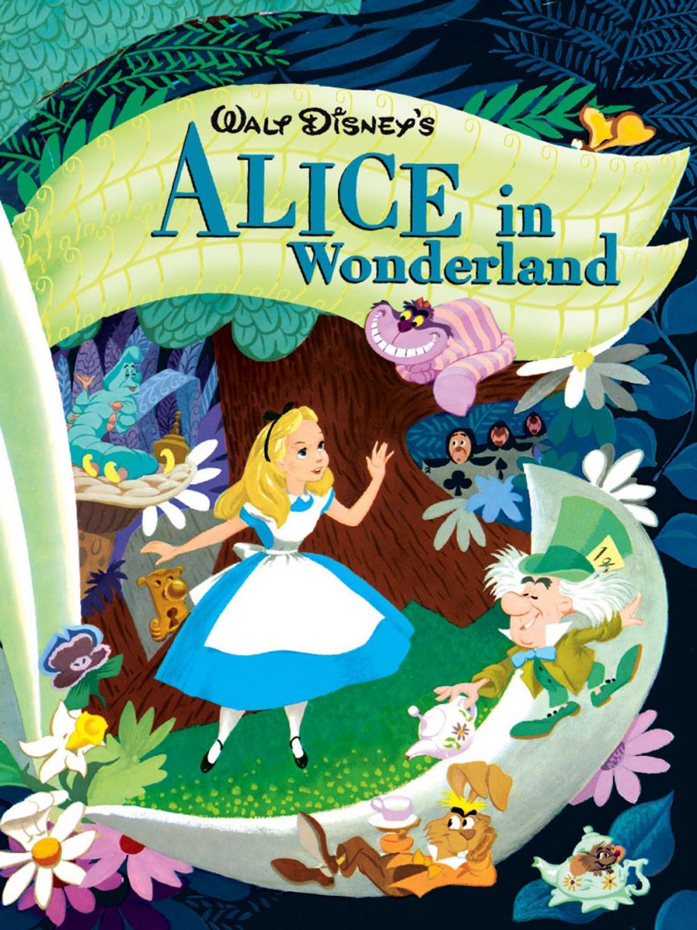 Big bigCover of Walt Disney's Alice in Wonderland