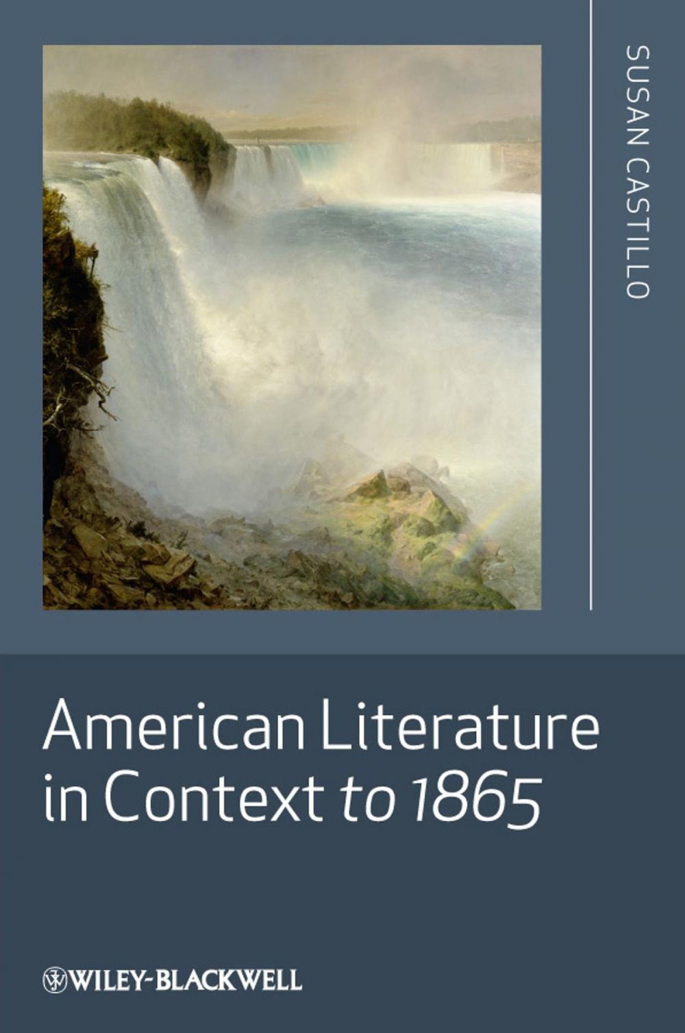 Big bigCover of American Literature in Context to 1865