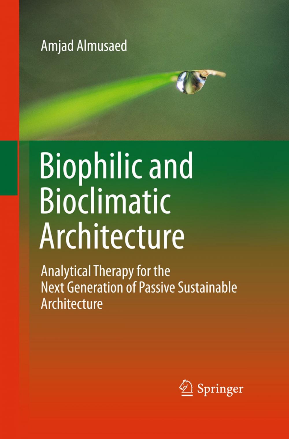 Big bigCover of Biophilic and Bioclimatic Architecture