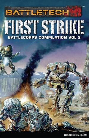 Book cover of BattleTech: First Strike
