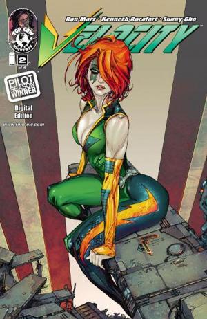Cover of the book Velocity #2 (of 4) by Ron Marz, Stjepan Sejic, Troy Peteri