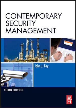 Book cover of Contemporary Security Management