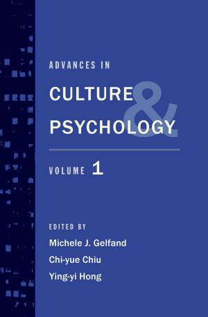 Cover of the book Advances in Culture and Psychology by June Gary Hopps, Tony Lowe, Vanessa Robinson-Dooly