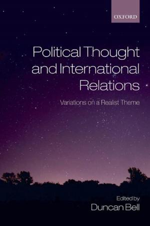 Cover of the book Political Thought and International Relations by Martha Vandrei