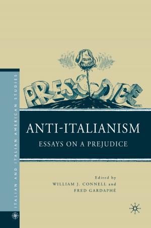 Cover of the book Anti-Italianism by Alexandre Emboaba Da Costa