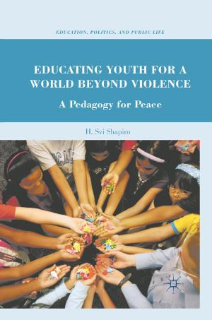 Cover of the book Educating Youth for a World Beyond Violence by Tim R. Johnston
