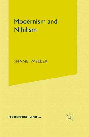 Cover of the book Modernism and Nihilism by Erin Zimmerman