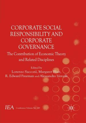 Book cover of Corporate Social Responsibility and Corporate Governance
