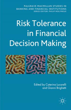Cover of the book Risk Tolerance in Financial Decision Making by C. Sempels, J. Hoffmann