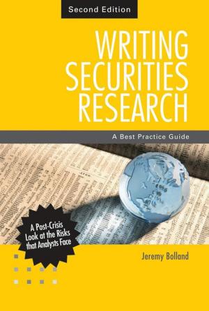 Cover of the book Writing Securities Research by Francis D. K. Ching, Corky Binggeli