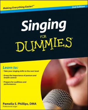 Cover of the book Singing For Dummies by Michael D. Robinson