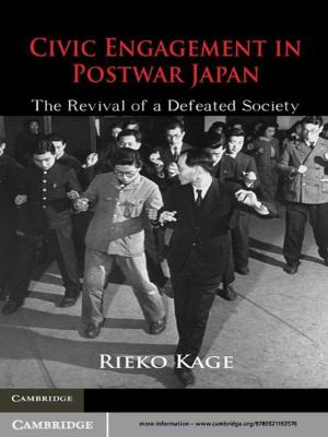 Cover of the book Civic Engagement in Postwar Japan by 
