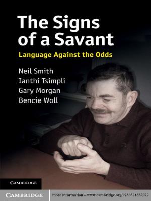 Book cover of The Signs of a Savant