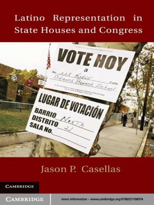 Cover of the book Latino Representation in State Houses and Congress by W. N. Cottingham, D. A. Greenwood