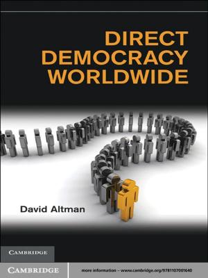 Cover of the book Direct Democracy Worldwide by Jeremy D. Bailey