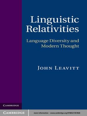 Book cover of Linguistic Relativities