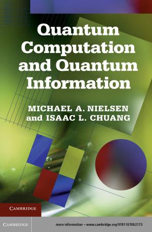 Cover of the book Quantum Computation and Quantum Information by Jean-Michel Rabaté